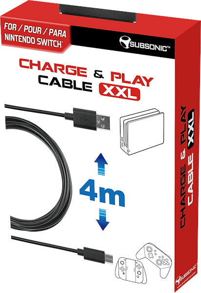 Subsonic - Charge & Play Cable Xxl ( NINTENDO SWITCH - ) Subsonic - Charge & Play Cable Xxl ( NINTENDO SWITCH - )